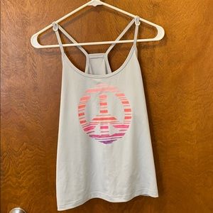 Peace sign tank top